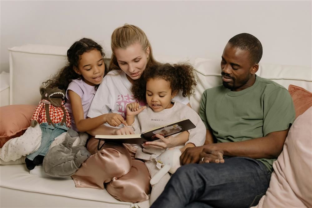family reading